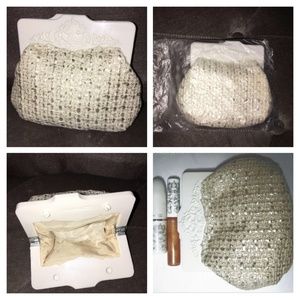 MAC MAKEUP BAG Finery Collection Cosmetics Bag/ Mini Purse